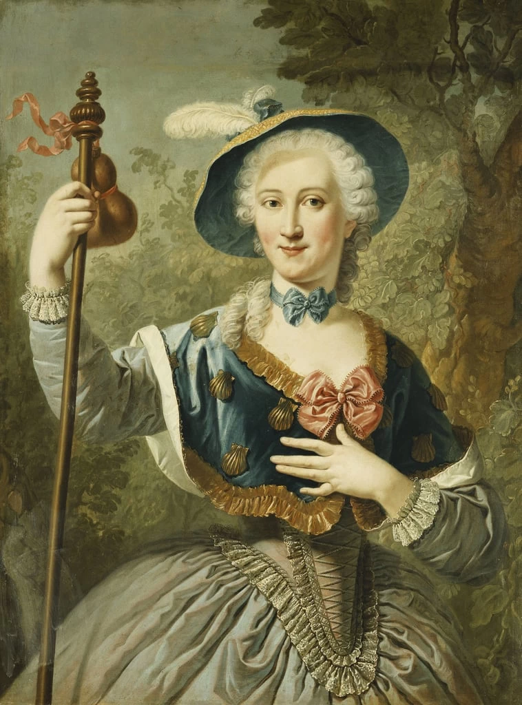 Madame Pompadour come pastorella - Führermuseum